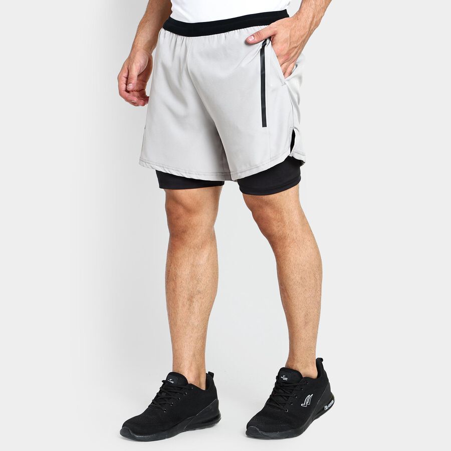 Men's Shorts , हल्का ग्रे, large image number null