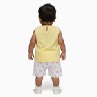 Infants' 100% Cotton Short Set, Yellow, small image number null