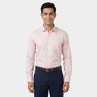 Men Pink Classic Formal Shirt, Pink, small