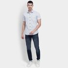 Men's 100% Cotton Casual Shirt , Light Blue, small image number null