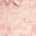 Boys' Light Pink Regular Collar Casual Shirt, Pink, small image number null