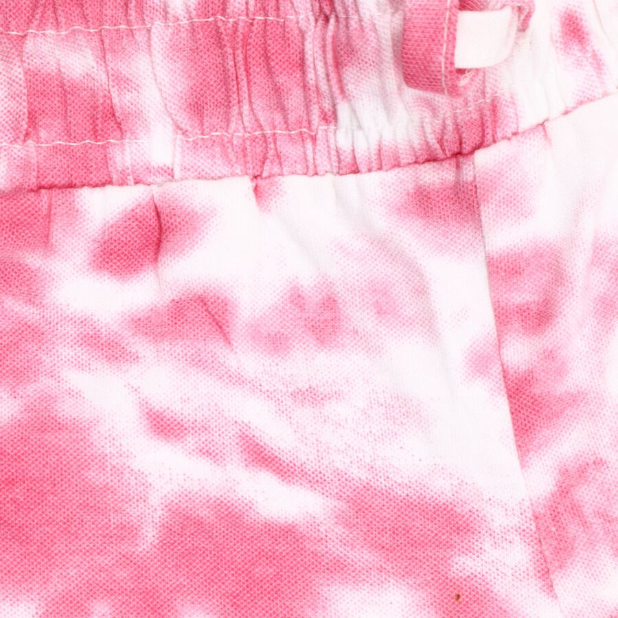 Girls' 100% Cotton Shorts, Pink, large image number null