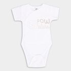 Infants' Cotton Bodysuit, Beige, small image number null