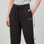 Women's Brown Relaxed Fit Track Pants, भूरा, small