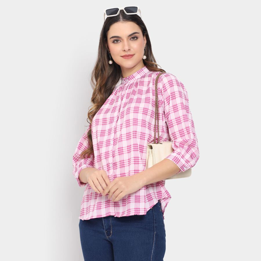 Ladies' Shirt , गुलाबी, large image number null