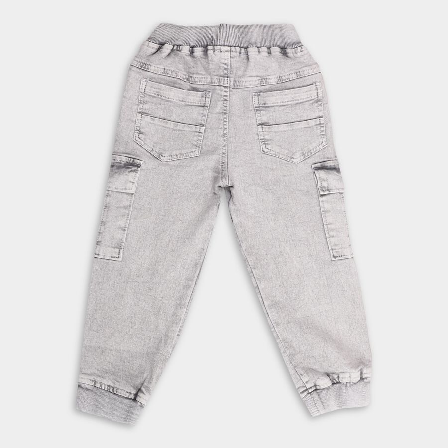 Boys' Trousers, हल्का ग्रे, large image number null