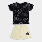Infant Boys' 100% Cotton Baba Suit, पीला, small