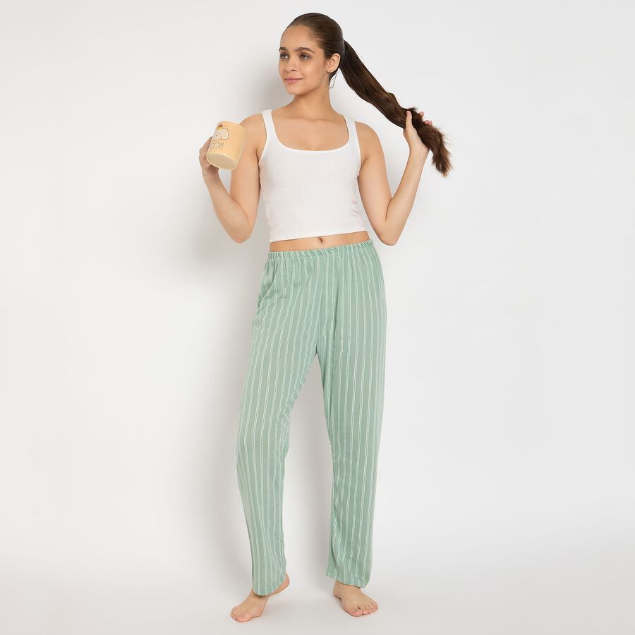 Ladies' Pyjama, हल्का हरा, large image number null