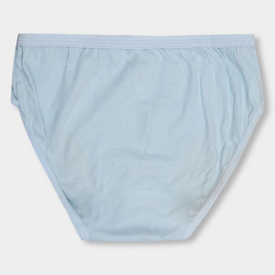 Girls' 100% Cotton Panty, Aqua, large image number null
