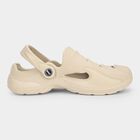 Men's Light Beige EVA Open-Toe Casual Slippers, Beige, small