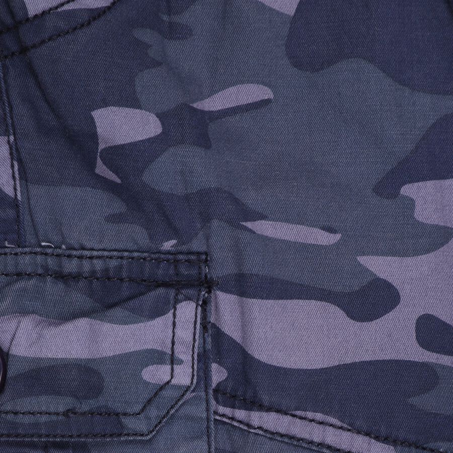 Boy's Cotton Trousers, मध्यम नीला, large image number null