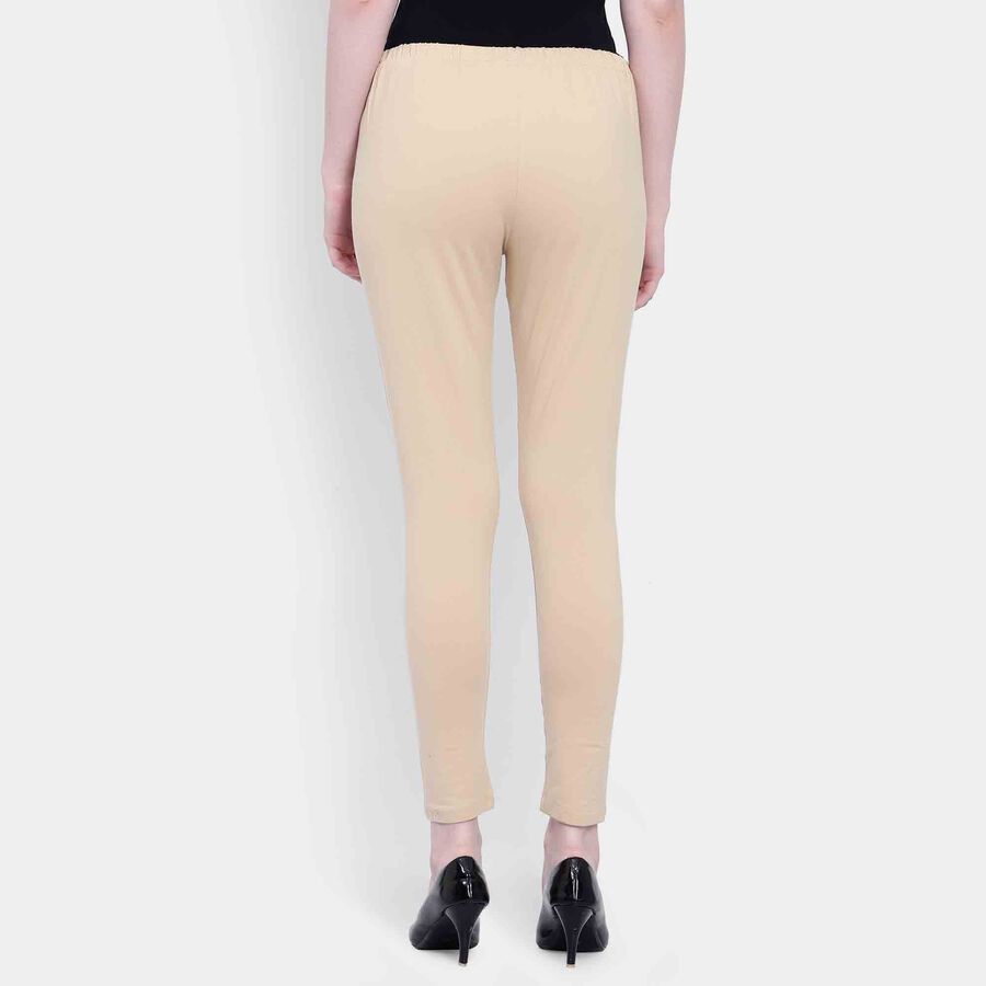 Solid Churidar, Khaki, large image number null