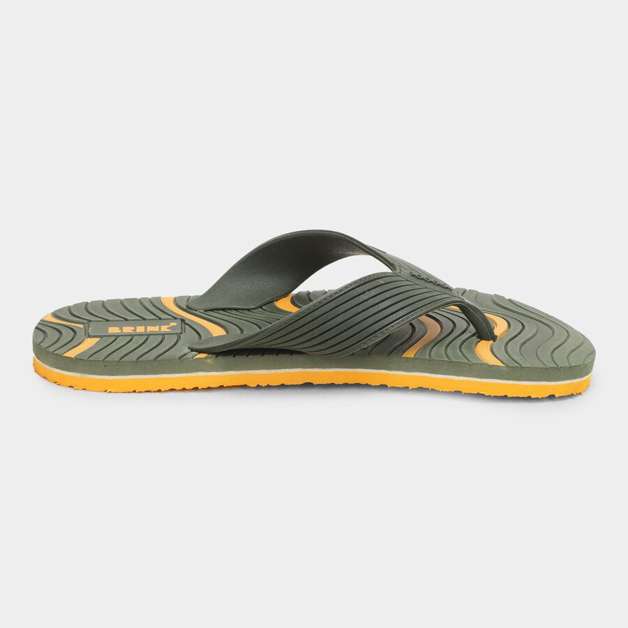 Men's Slipper, Green, large image number null