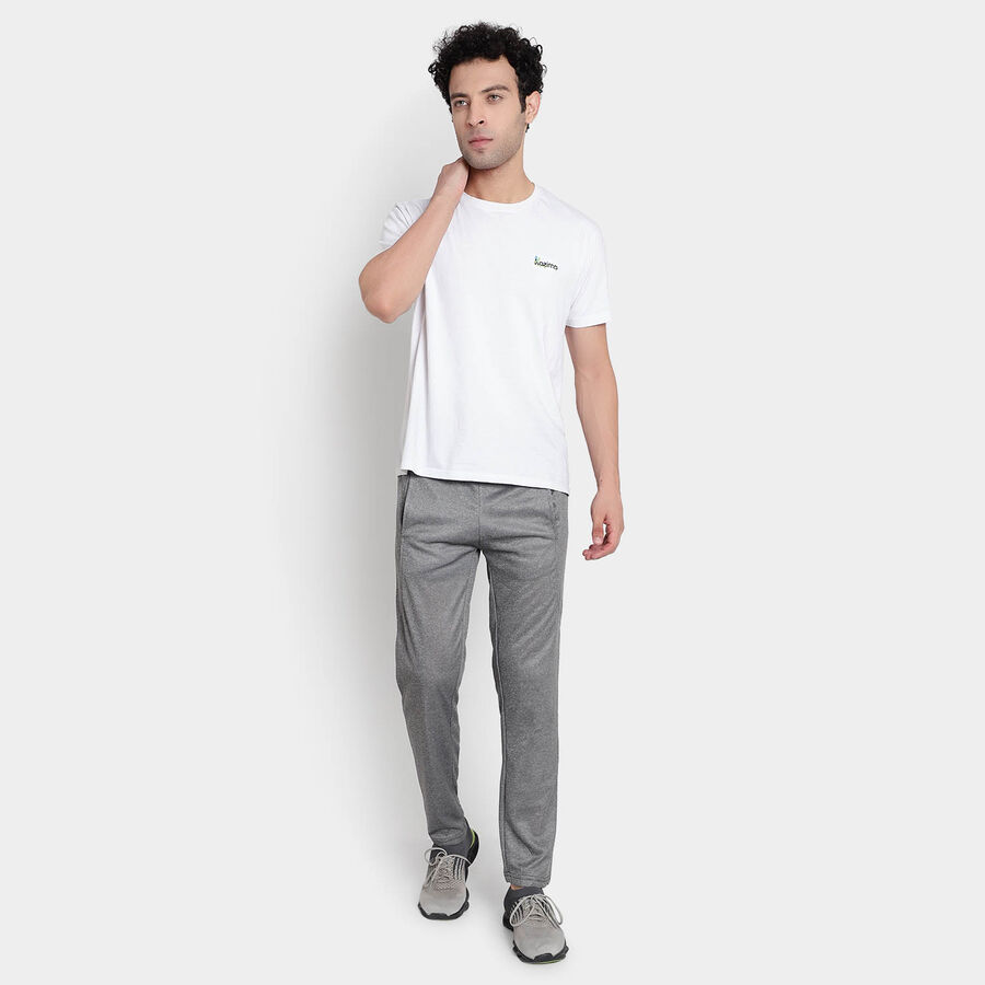 Cut & Sew Track Pants, Light Grey, large image number null
