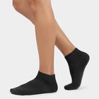 Men's Ankle Length Pack of 3 Socks ( Grey, White, Black ), Melange Light Grey, small