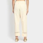 Ladies' 100% Cotton Palazzos, गहरा पीला, small image number null
