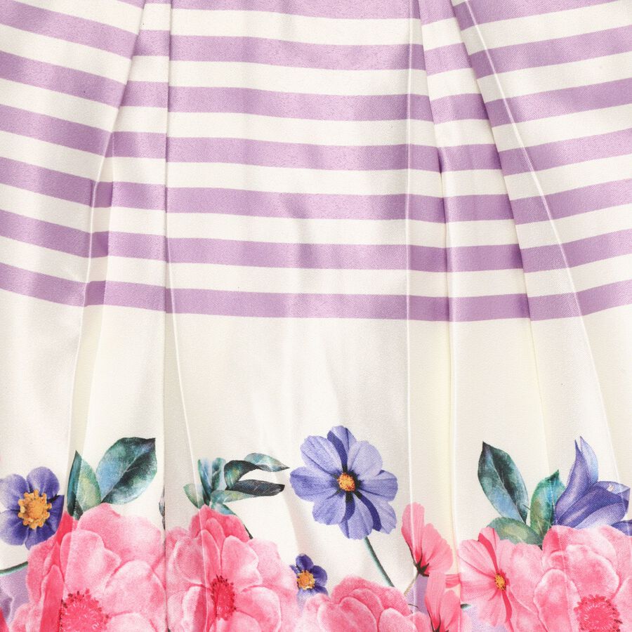 Girls' Frock, लाइलेक, large image number null