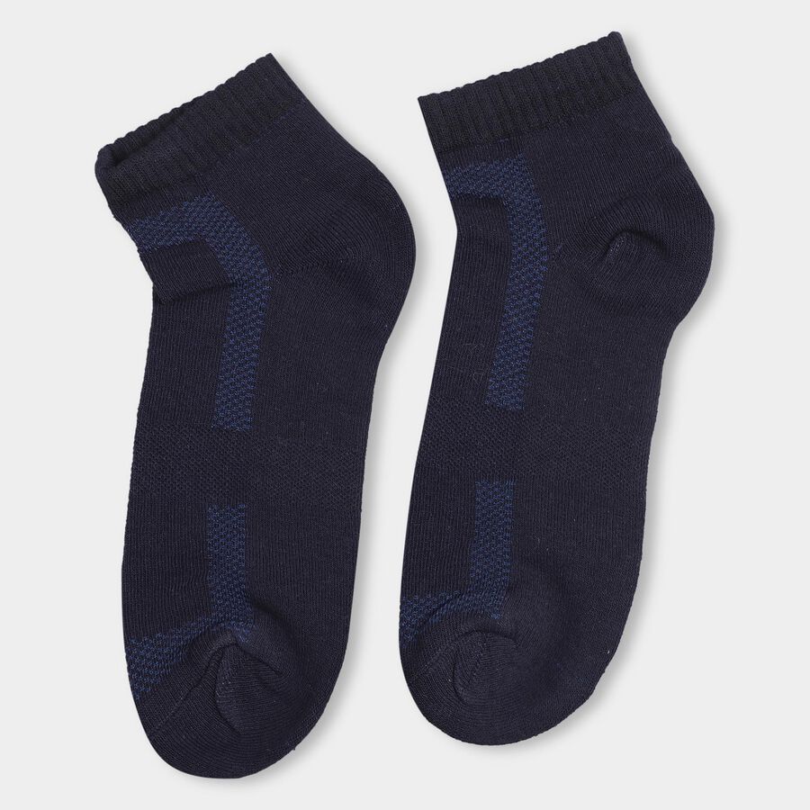 Men's Socks, Navy Blue, large image number null