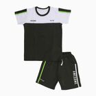 Boys' Knit Baba Suit, ओलिव, small image number null