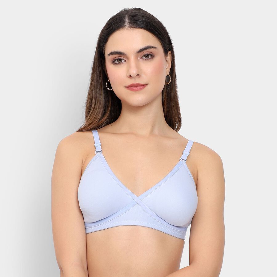 Ladies' Bra , हल्का नीला, large image number null