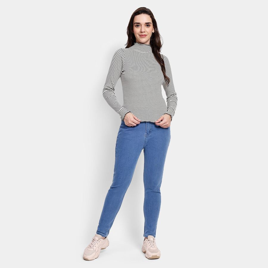 Ladies' Jeans , Mid Blue, large image number null