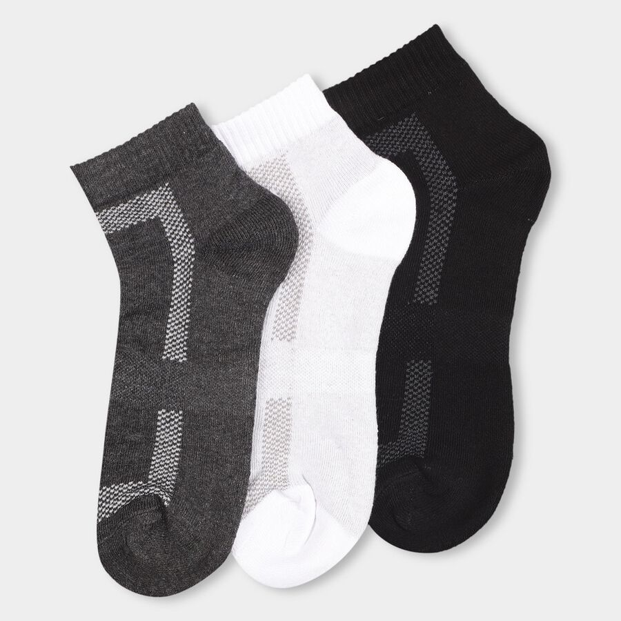 Men's Socks, Black, large image number null