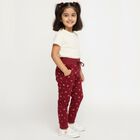 Girls' Pyjama, Wine, small image number null