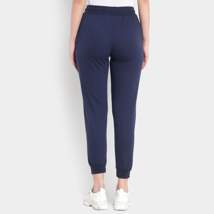 Solid Jogger Joggers, Melange Blue, large image number null