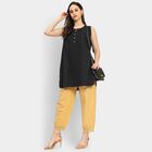 Ladies' 100% Cotton Palazzos , गहरा पीला, small image number null