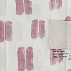 Boys White and Dusty Pink Cotton Round Neck Casual T-Shirt, गुलाबी, small image number null