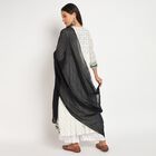 Ladies' Dupatta, काला, small image number null