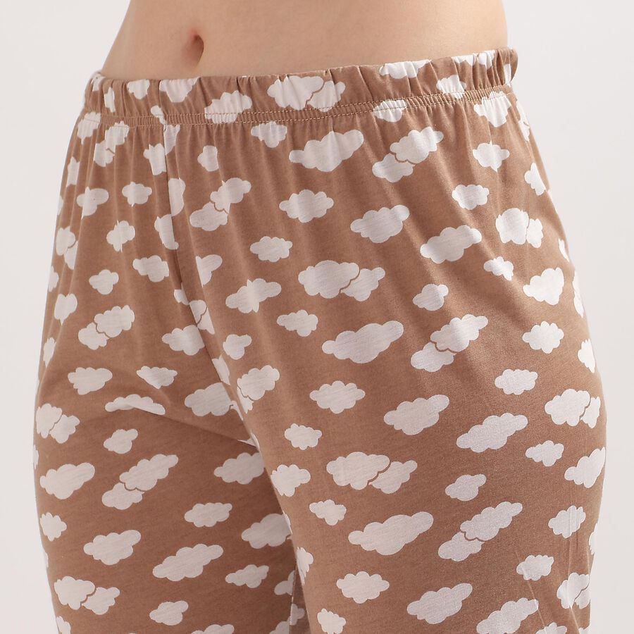 Ladies' Pyjama, Beige, large image number null