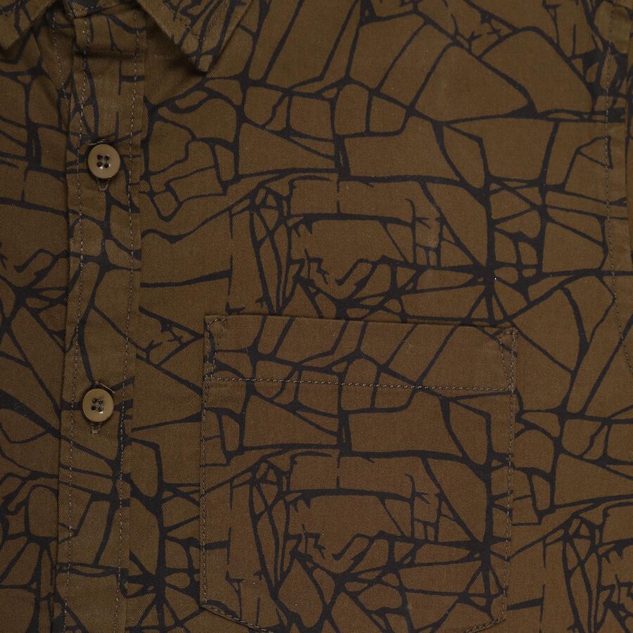 Boys'Casual Shirt, Olive, large image number null