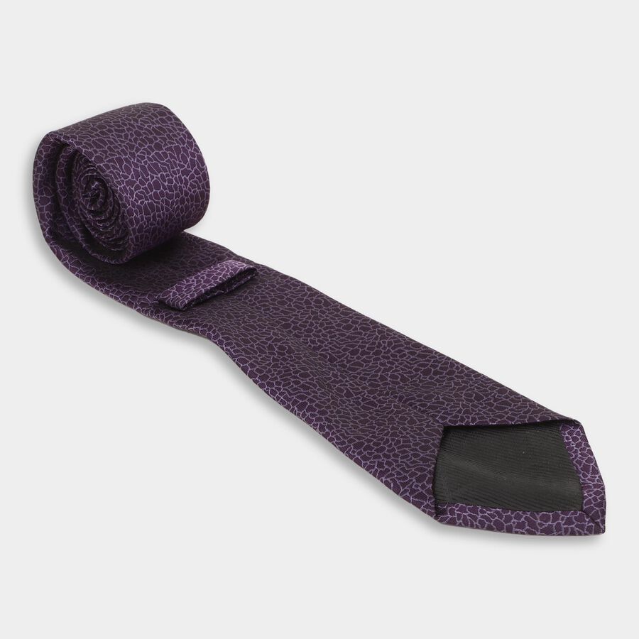 Men's Tie , बैंगनी, large image number null