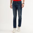 Men's Skinny Jeans, Dark Blue, small image number null