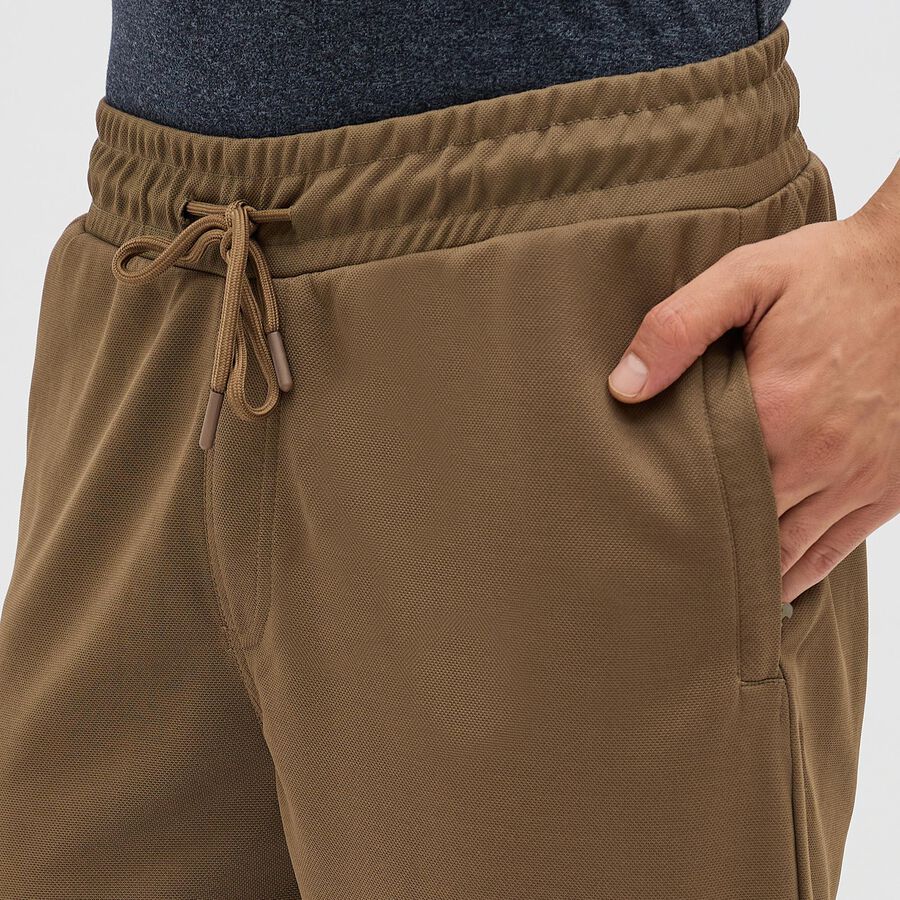 Men's Muted Brown Slim Fit Cargo Jogger , भूरा, large image number null