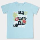 Boys' Half Sleeves T-Shirt , हल्का नीला, small image number null