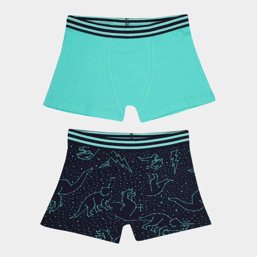 Boys Cotton Brief, Dark Green, large image number null