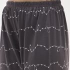 Women's Charcoal Grey Relaxed Fit Printed Pyjama, गहरा ग्रे, small image number null