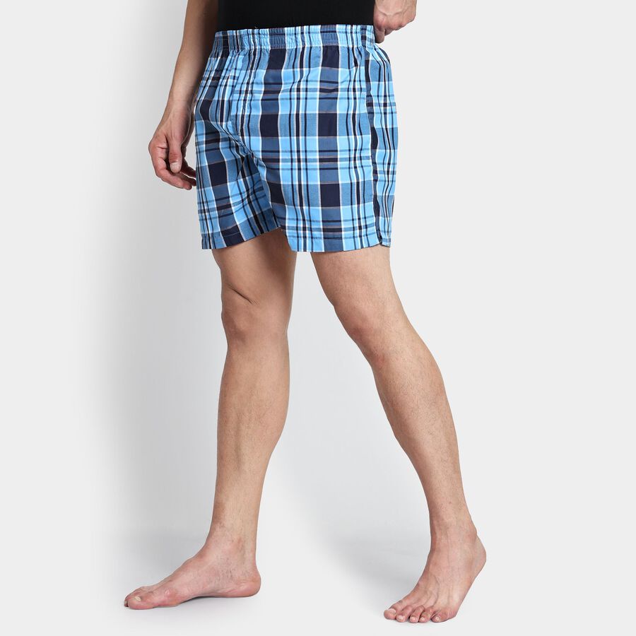 Men's Boxers, Navy Blue, large image number null