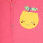 Infants' Cotton T-Shirt, गुलाबी, small image number null