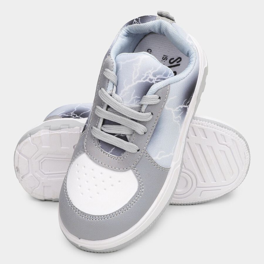 Boys' Sports Shoes, Grey, large image number null