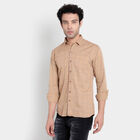 Cotton Checks Casual Shirt, Beige, small image number null