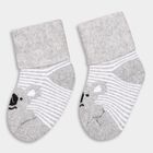 Infant's Socks (Pack of 2), Light Grey, small image number null