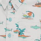 Boys' 100% Cotton Casual Shirt, Light Blue, small image number null