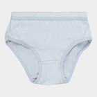 Girls Cotton Solid Panty, Light Blue, small image number null