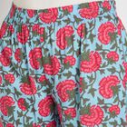 Ladies' Ethnic Set , मध्यम नीला, small image number null
