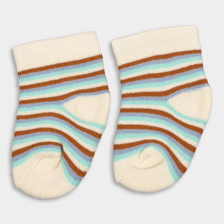 Infant's Socks (Pack of 2), Light Green, large