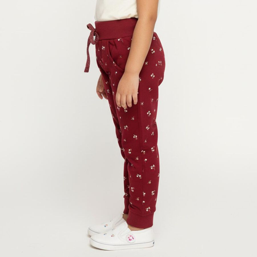 Girls' Pyjama, Wine, large image number null