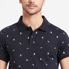 All Over Print Polo Shirt, Navy Blue, small image number null